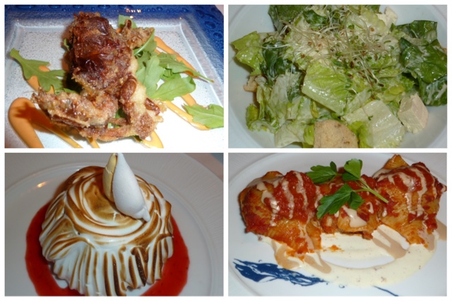 Food at the Celebrity Reflection