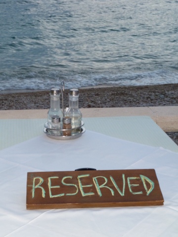 Yummy food in Podgora (Croatia)